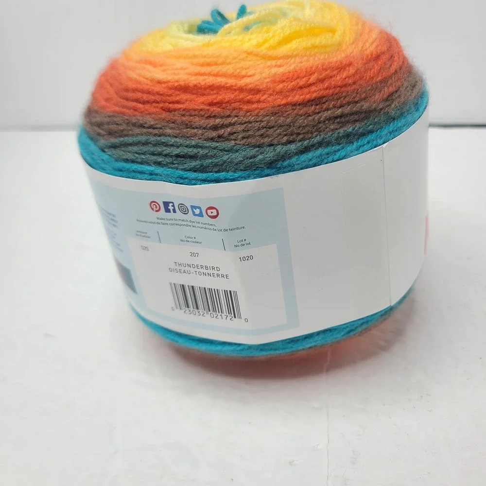 Lion Brand Yarn Mandala-Color: Thunderbird-590 Yards-100% Acrylic
